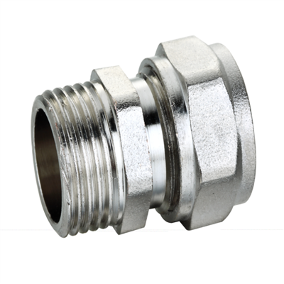 Acessórios de compressão para tubos multicamadas