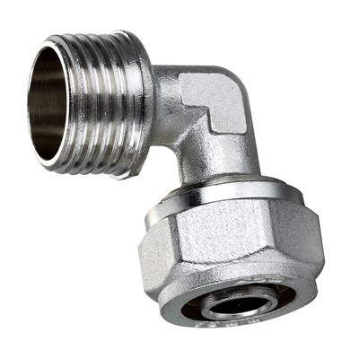 Conexões de compressão de latão para tubos PEX